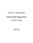 Ontario Risk Sharing Pool