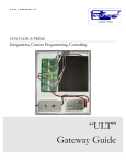 ULT Gateway User Manual