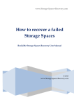 Free eBook: How to recover a failed Storage Spaces