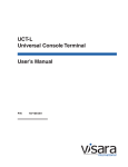 UCT-L User`s Manual - Visara International