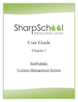 SharpSchool User Manual