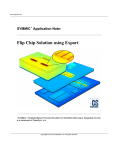 Flip Chip Solution Using Export