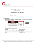 Model 3000 Long Range L-Band Fiber Optic Link Installation Guide