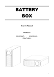 BATTERY BOX - Critical Power Supplies