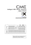 Intelligent MIDI Master Keyboard Users` manual