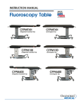 Fluoroscopy Table - Oakworks Information