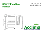 Acclima SC6 Plus User Manual