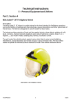 Tech 5 Part 2 Section 4 - MSA Gallet F1XF Firefighters Helmet