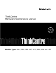 ThinkCentre Hardware Maintenance Manual