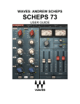 Scheps 73 User Manual