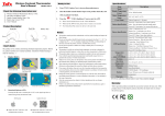 Wireless Forehead Thermometer User`s Manual