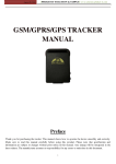 GSM/GPRS/GPS TRACKER MANUAL - Phuket