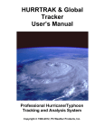 HURRTRAK & Global Tracker User`s Manual