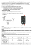 CMP-03 Solar Charge Controller (User`s Manual)
