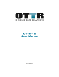OTTR™ 6 User Manual