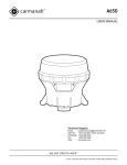 A650 User Manual (Standard)