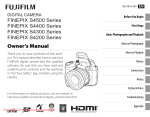 Fujifilm FinePix S4400 Digital Camera User Manual pdf