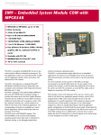 data sheet - MEN Mikro Elektronik GmbH