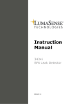 3434i SF6 Leak Detector - LumaSense Technologies