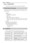 Chapter 11 TROUBLESHOOTING