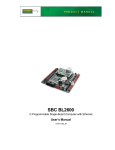 SBC BL2600 User`s Manual
