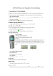 USB VoIP Phone User Manual for X