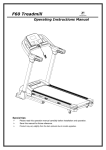 F60 Treadmill - Australian Fitness Supplies