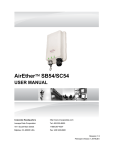 AirEther™ SB54/SC54