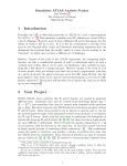 1 Introduction 2 Your Project - UChicago High Energy Physics