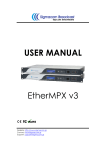 EtherMPX v3 User Manual