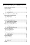 CONTENT Chapter One System Installation and Configuration