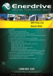 Enerdrive Price List 2014 pdf