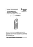 KX-TD7680 Operating Instructions