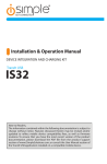 Installation & Operation Manual