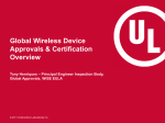 Global Approvals for High Tech Products – UL Goes Wireless