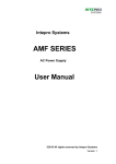 AMF SERIES User Manual