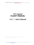 `727 Captain` FLIGHT MANUAL Part I – User`s Manual