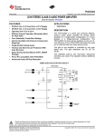 TPA3123D2 - Texas Instruments