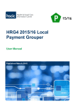 HRG4 2015/16 Local Payment Grouper
