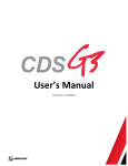 CDS G3 User Manual 1.5