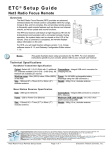 Net3 Radio Focus Remote Setup Guide