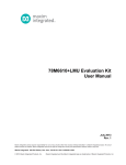 78M6610+LMU Evaluation Board User Manual