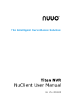 NuClient User Manual