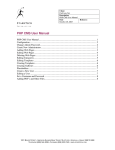 PHP CMS User Manual