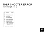 THLR Shooter Error user manual