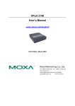 VPort 2140 User`s Manual