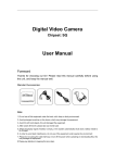 DV81 English user manual