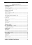 TABLE OF CONTENTS