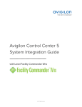 Avigilon Control Center 5 System Integration Guide