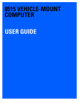 8515 Vehicle-Mount Computer User Manual